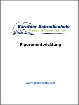 cover image of Figurenentwicklung